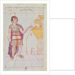 Illustration from 'Historia y Genealogia Real de los Reyes Incas del Peru, de sus hechos, costumbres, trajes y manera de Gobierno' by Spanish School