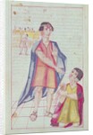 Illustration of a Quipu by Spanish School