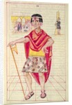 Illustration from 'Historia y Genealogia Real de los Reyes Incas del Peru, de sus hechos, costumbres, trajes y manera de Gobierno' by Spanish School