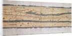 Detail of Italy from the Peutinger map copy by Anonymous