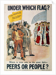 Liberal Party Poster for the British General Election of January 1910 by English School