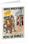Liberal Party Poster for the British General Election of January 1910 by English School