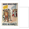 Liberal Party Poster for the British General Election of January 1910 by English School