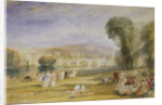 Richmond Hill and Bridge, Surrey, c.1828-9 by Joseph Mallord William Turner