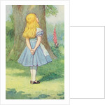 Alice and the Cheshire Cat by John Tenniel