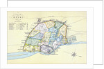 Plan of Delhi 1857-58 by English School