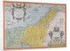 Map of Palestine, from Theatrvm Orbis Terrarvm, 1570 by Abraham Ortelius