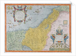 Map of Palestine, from Theatrvm Orbis Terrarvm, 1570 by Abraham Ortelius