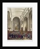 The New Stock Exchange, Bartholomew Lane by T. & Pugin A.C.(1762-1832) Rowlandson