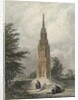 Waltham Cross, c.1820 by W.B (after) Clarke
