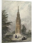 Waltham Cross, c.1820 by W.B (after) Clarke