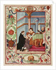 Mary Tudor touches a scrofulous boy by English School