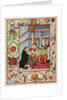 Mary Tudor touches a scrofulous boy by English School