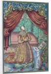 Queen Elizabeth I at Prayer by English School
