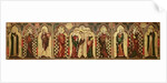 Retable depicting the Crucifixion with Eight Saints, c.1300 by English School