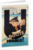 German World War 1 poster, 'U BOOTE HERAUS' by Hans Rudi Erdt