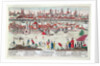 Panoramic view of Constantinople by German School