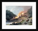 Iron Works, Coalbrookdale by Philippe de Loutherbourg