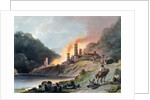 Iron Works, Coalbrookdale by Philippe de Loutherbourg