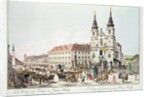 Parish Church and Convent of Mariahilf, Vienna, 1783 by Johann Ziegler
