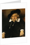 Portrait of an Elderly man, 1667 by Rembrandt Harmensz. van Rijn