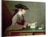 The House of Cards, c.1736-37 by Jean-Baptiste Simeon Chardin
