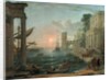 Seaport with the Embarkation of the Queen of Sheba, 1648 by Claude Lorrain