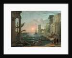 Seaport with the Embarkation of the Queen of Sheba, 1648 by Claude Lorrain