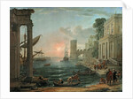 Seaport with the Embarkation of the Queen of Sheba, 1648 by Claude Lorrain