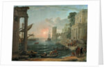 Seaport with the Embarkation of the Queen of Sheba, 1648 by Claude Lorrain