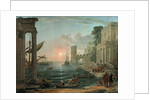 Seaport with the Embarkation of the Queen of Sheba, 1648 by Claude Lorrain