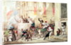Circus Procession in Italy, 1830 by Richard Buckner