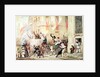 Circus Procession in Italy, 1830 by Richard Buckner