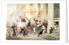 Circus Procession in Italy, 1830 by Richard Buckner