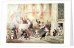 Circus Procession in Italy, 1830 by Richard Buckner