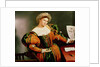 A Lady with a Drawing of Lucretia, c.1530-33 by Lorenzo Lotto