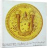 Back view of a pectoral ornament of gold and jewels made for Pope Clement VII by Cellini in c.1523-34, 1729 by F. Bertoli