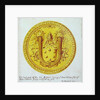 Back view of a pectoral ornament of gold and jewels made for Pope Clement VII by Cellini in c.1523-34, 1729 by F. Bertoli