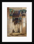 View under the Grand Portico, Philae by David Roberts