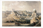The Citadel of Cairo, Residence of Mehmet Ali by David Roberts