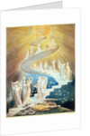 Jacob's Ladder, 1800-03 by William Blake