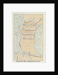 Patagonia and Tierra del Fuego showing the strait that will later take the navigator's name, from Ferdinand Magellan's 'Voyage Around the World' by Antonio Pigafetta
