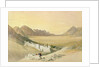 The Convent of St. Catherine, Mount Sinai, looking towards the Plain of the Encampment, February 21st 1839 by David (after) Roberts