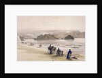 Isle of Graie, Gulf of Akabah, Arabia Petraea, February 27th 1839 by David Roberts