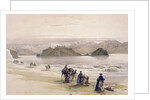 Isle of Graie, Gulf of Akabah, Arabia Petraea, February 27th 1839 by David Roberts
