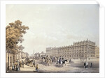 The Treasury, Whitehall, pub. by Lloyd Bros. & Co. 1852 by Edmund Walker