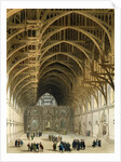 Westminster Hall by T. & Pugin A.C. Rowlandson