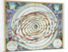 Planetary orbits, 1660-1 by Andreas Cellarius