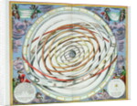 Planetary orbits, 1660-1 by Andreas Cellarius