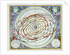 Planetary orbits, 1660-1 by Andreas Cellarius